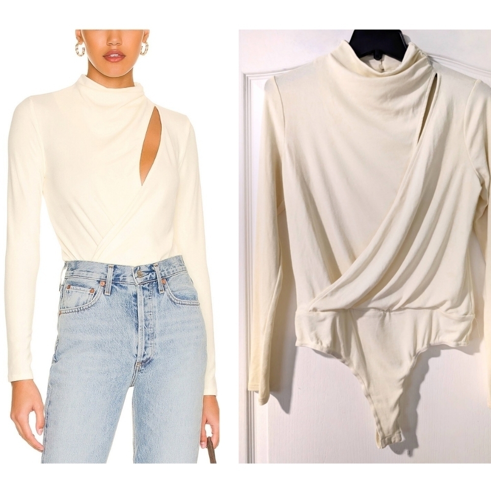 NWT ASTR The Label | Paxton Bodysuit In Cream